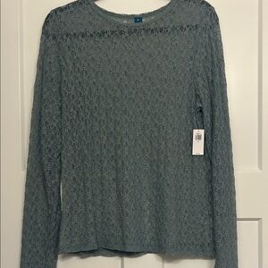 Lace Long Sleeve Top